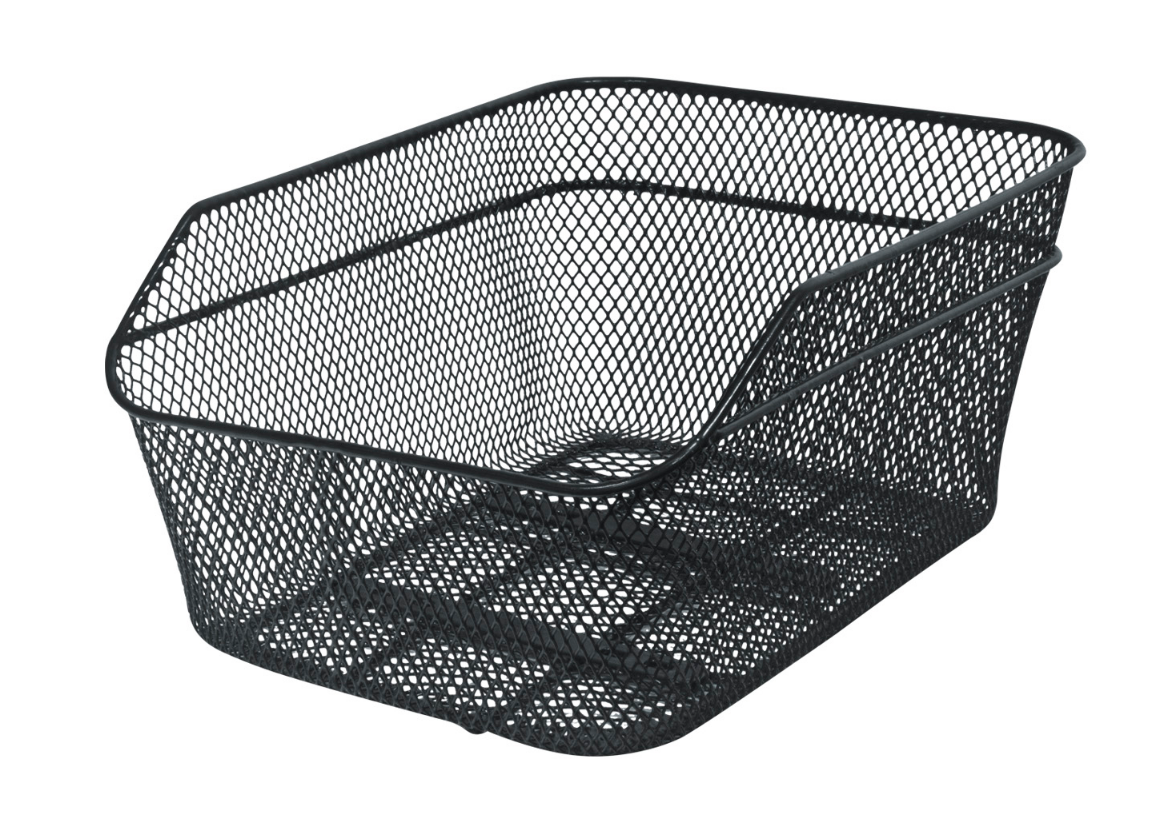 Кошик Kellys City на багажник сталева 290x400x180 мм Чорний