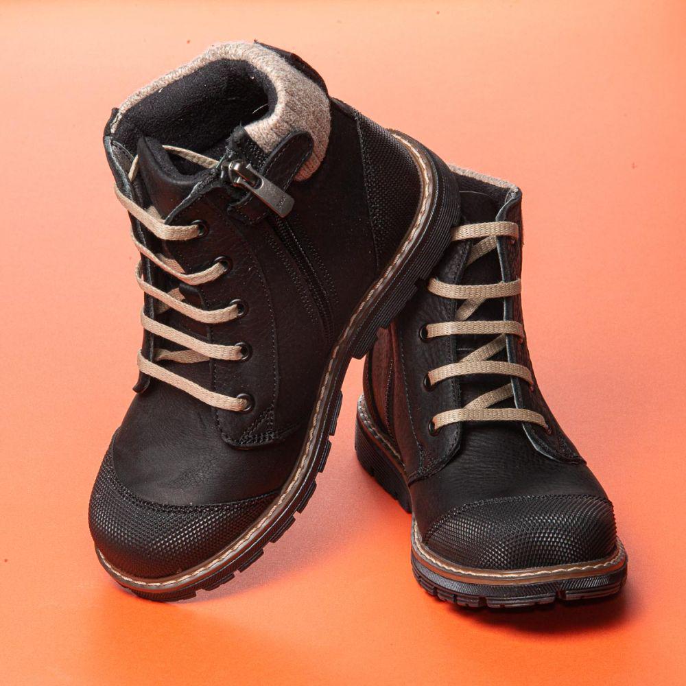 Ботинки для мальчиков The Leo 1028 р. 38 25 см Черный - фото 6