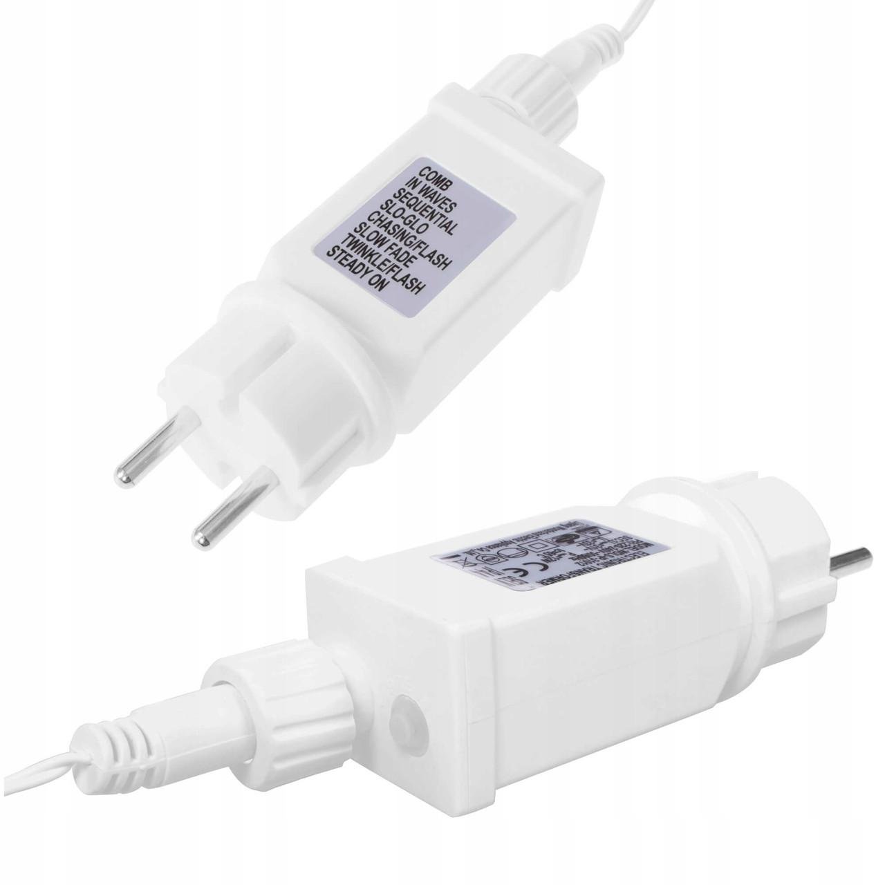 Гірлянда бахрома вулична Springos CL4009 2 м 92 LED Cold White - фото 3 Гірлянда бахрома вулична Springos CL4009 2 м 92 LED Cold White - фото 3