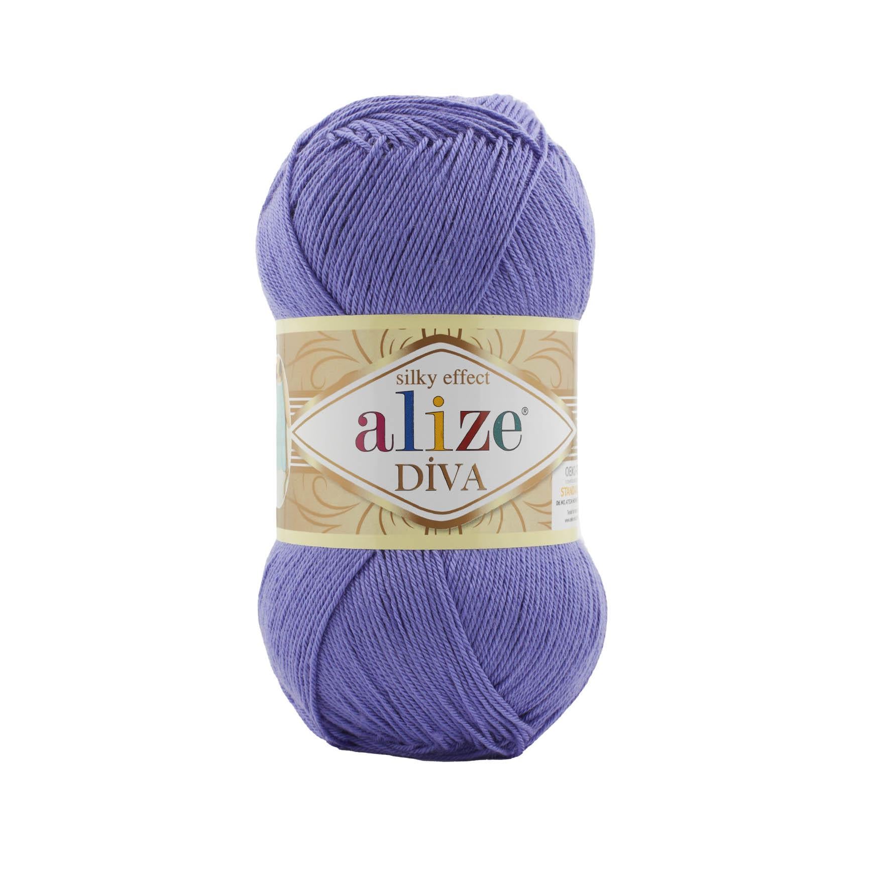 Пряжа Alize Diva 851 бузок (7523)