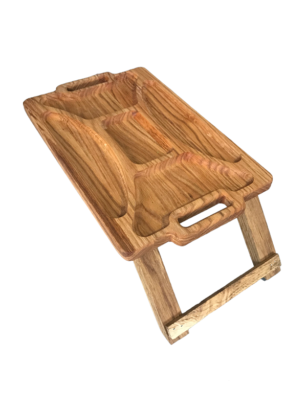 Поднос деревянный 40x25 см Бук