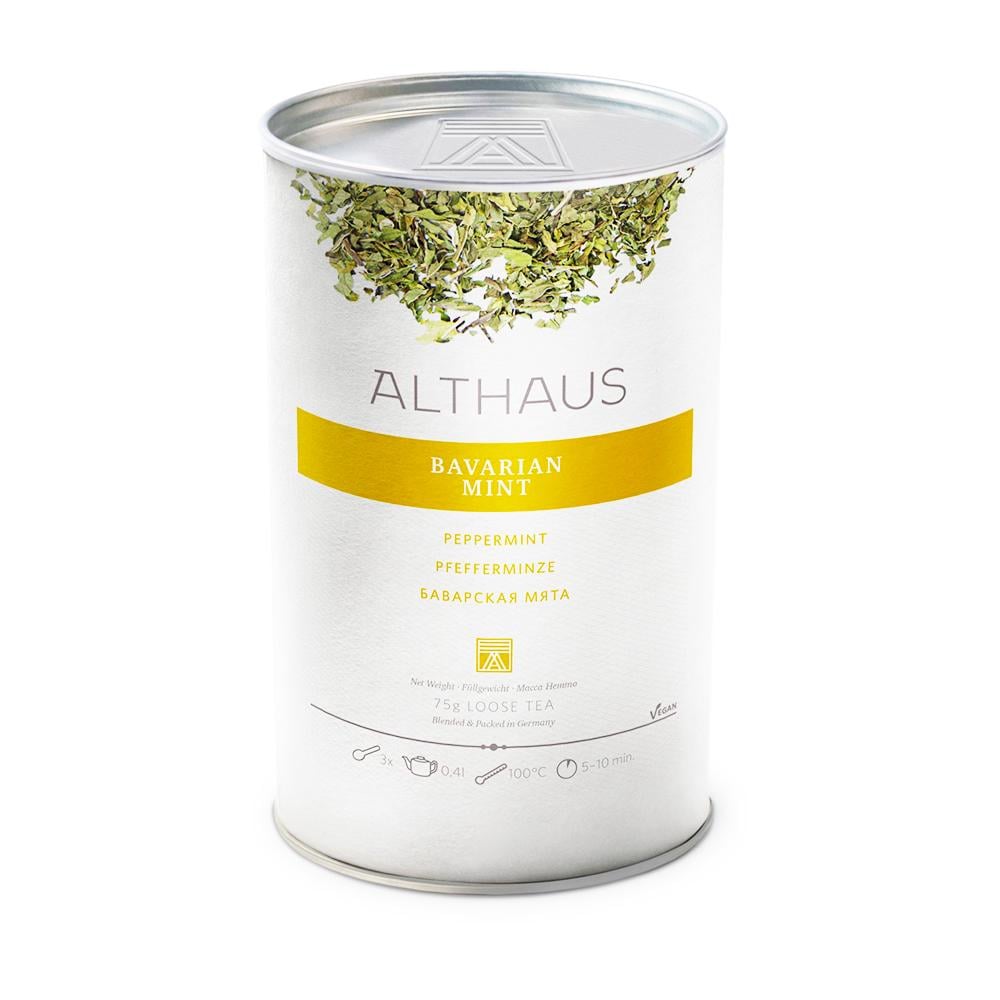 Чай травяной рассыпной Althaus Bavarian Mint Баварская Мята 75 г Чай травяной рассыпной Althaus Bavarian Mint Баварская Мята 75 г