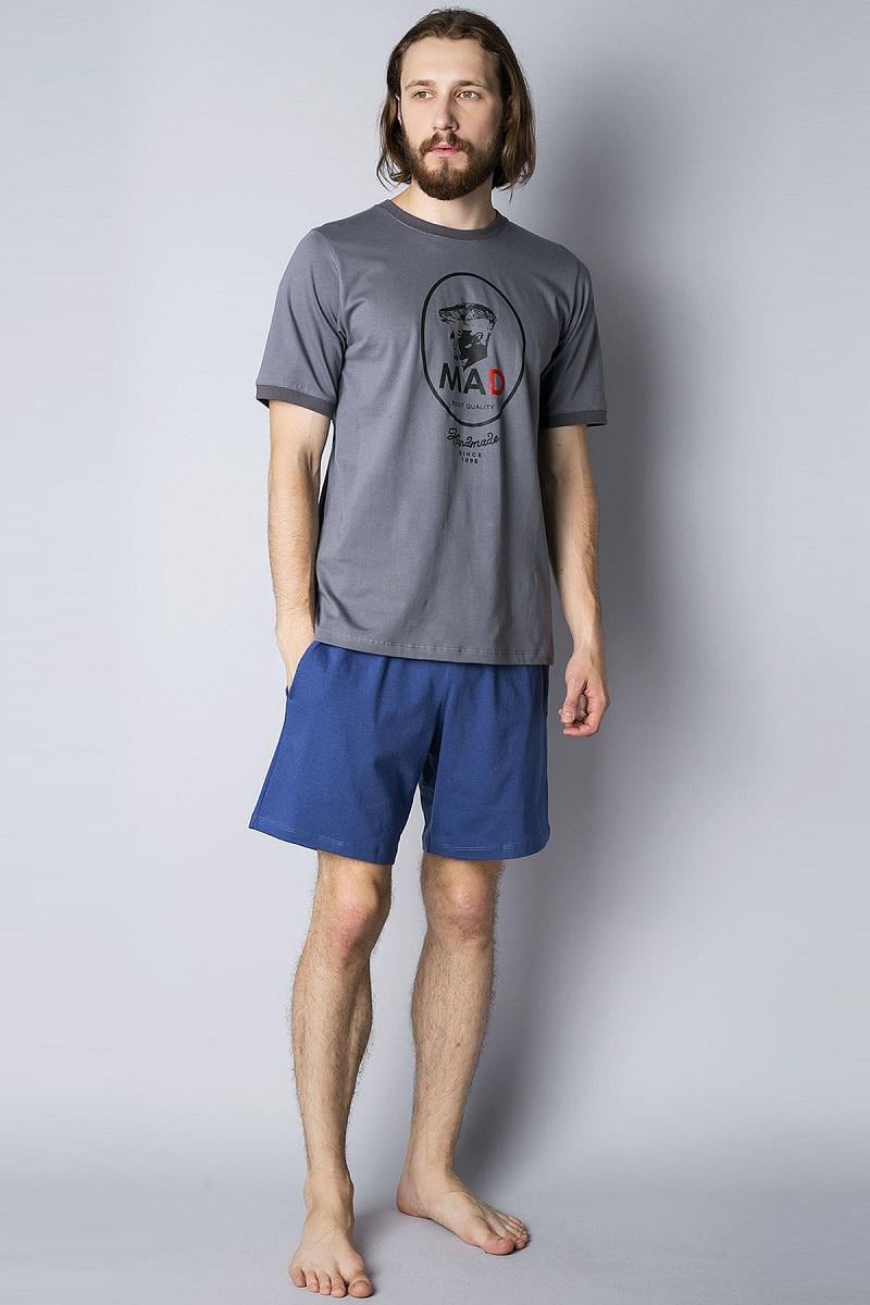 Пижама мужская Homewear Mad 31250 M Graphite (3700467731152)