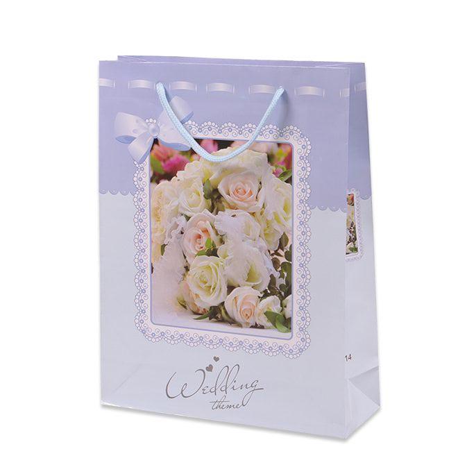 Пакет подарочный Flora микс 23х8х30 см 12 шт. (9432) - фото 4