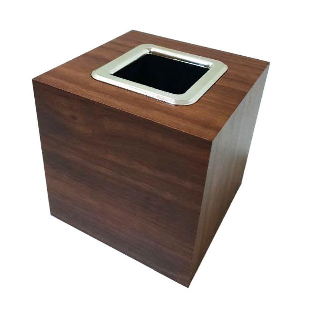 Настольные часы VST-878S-1 с красной подсветкой Коричневые (017142)