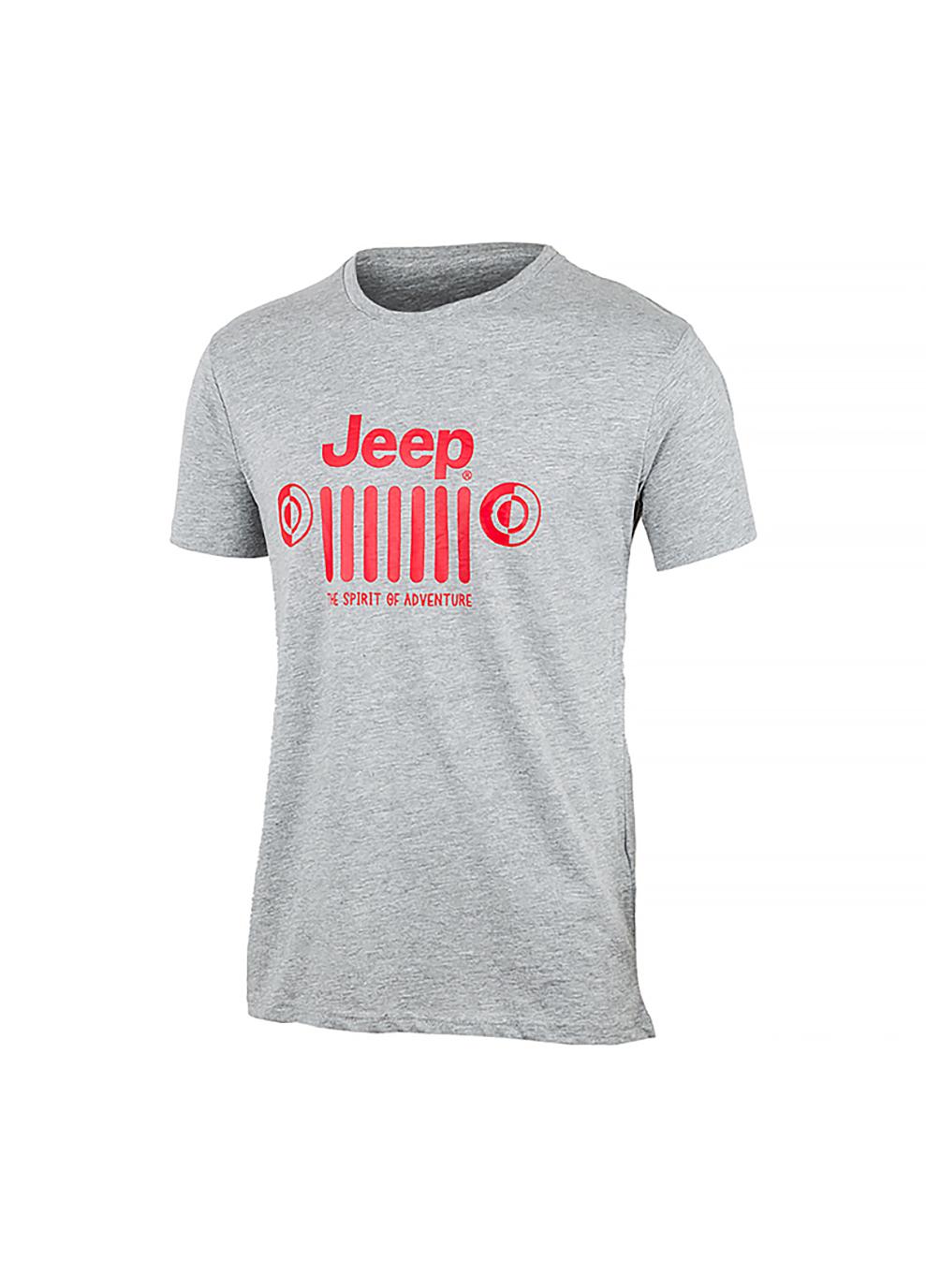 Футболка мужская JEEP T-SHIRT JEEP&GRILLE M Серый (O102584-J869 M)