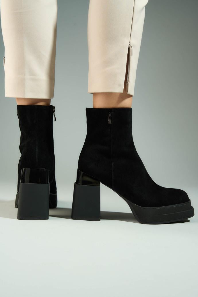 Ботильйони жіночі Fabio Monelli р. 39 Чорний (178107)