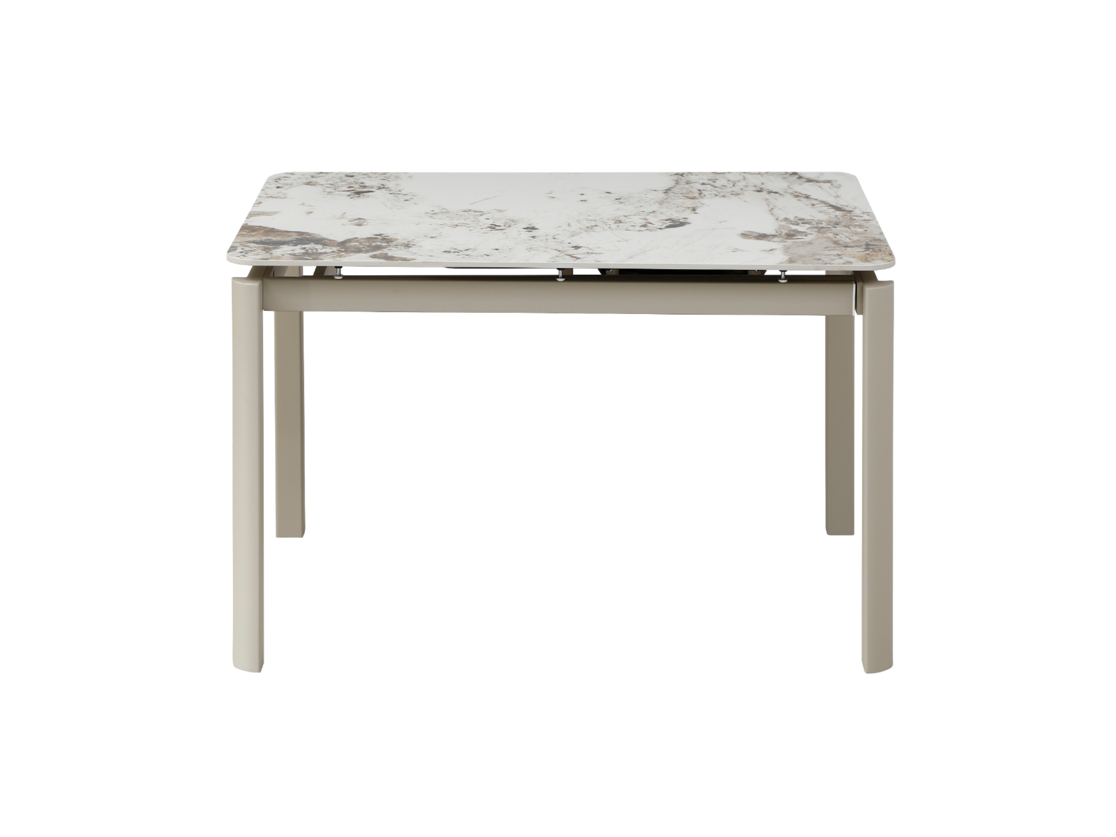 Обеденный стол керамический Vetro Mebel Тревизо TML-1350-1 120-180х80х76 см Калакатта винтаж/бежевый