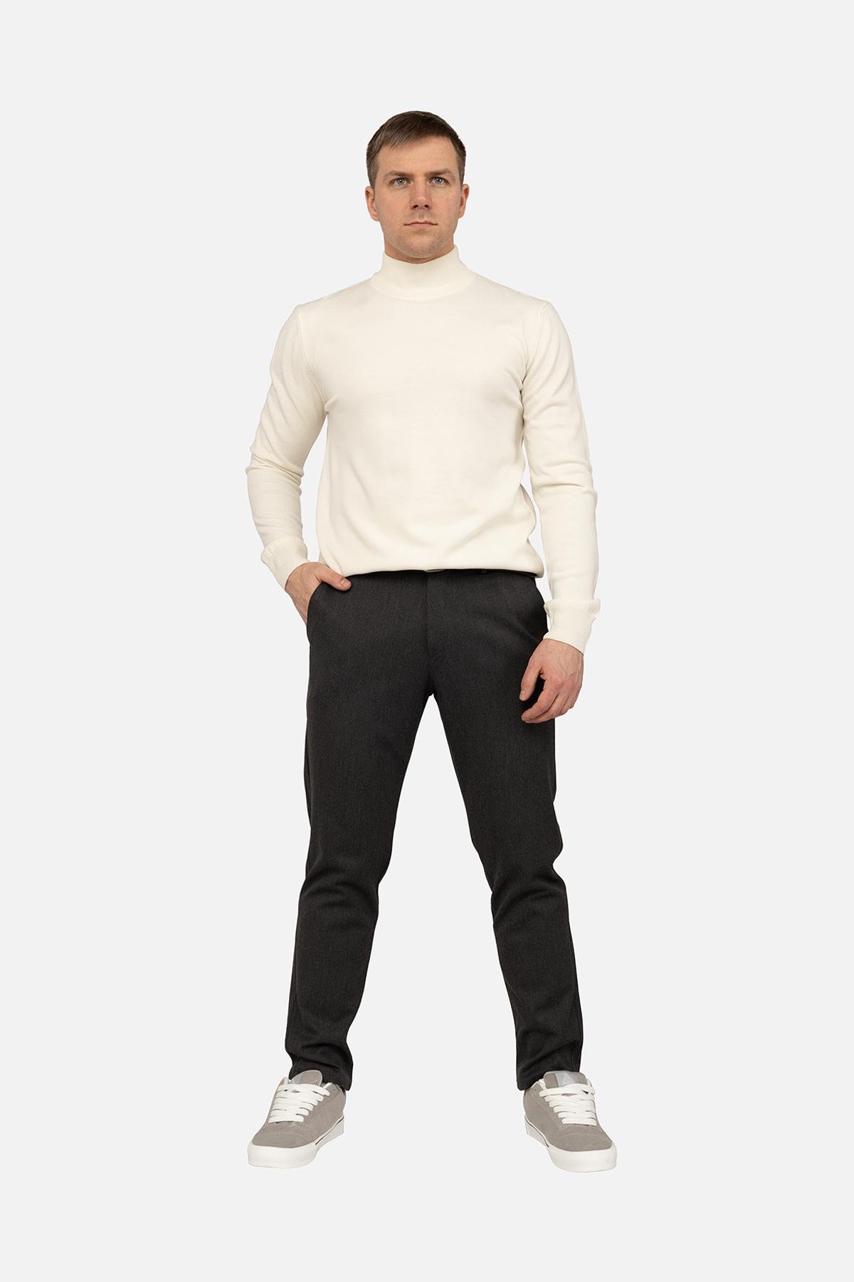 Гольф мужской р. 48 Молочный (SKT001047510) - фото 2 Гольф мужской р. 48 Молочный (SKT001047510) - фото 2