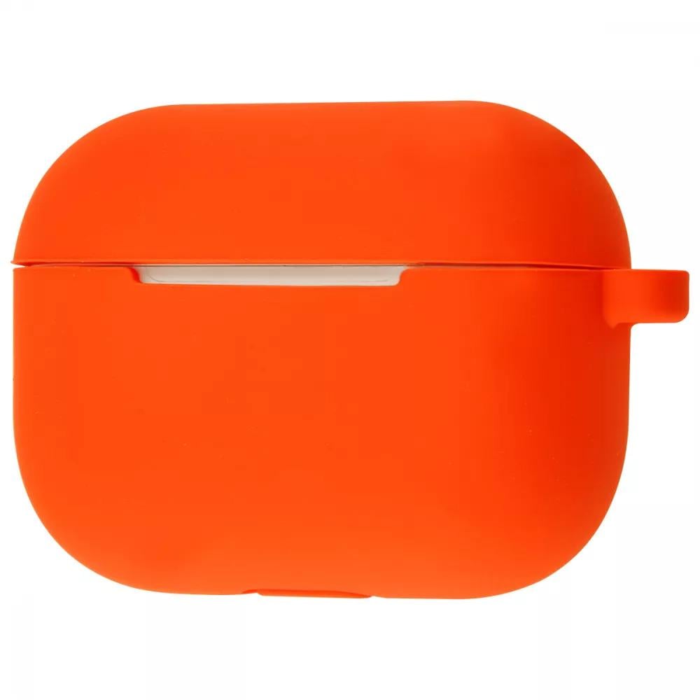 Чохол Silicone Case New для навушників AirPods Pro з карабіном Spicy Orange (9d5bc158)