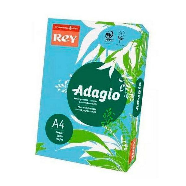 Папір кольоровий REY Adagio А4 80 г/м 500 аркушів Темно-синій