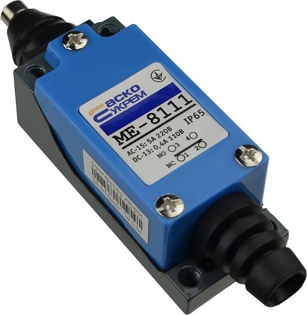 Выключатель концевой АСКО-Укрем МЕ 8111 1NO+1NC шток 5A 220 V (A0050030011)