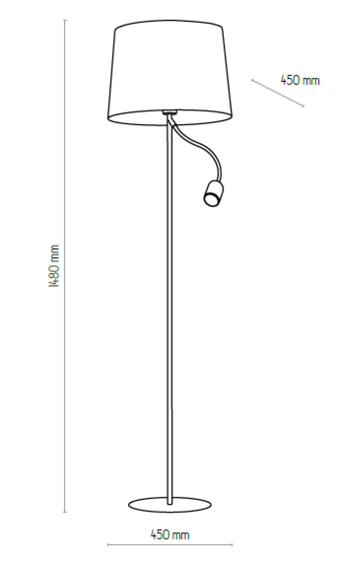 Торшер TK Lighting Enzo 5030 - фото 2 Торшер TK Lighting Enzo 5030 - фото 2