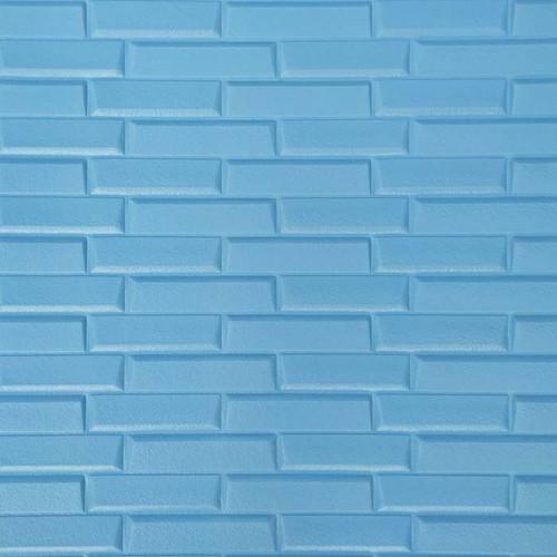 Панель самоклеюча 3D під лазурний камінь 700x770x7 мм