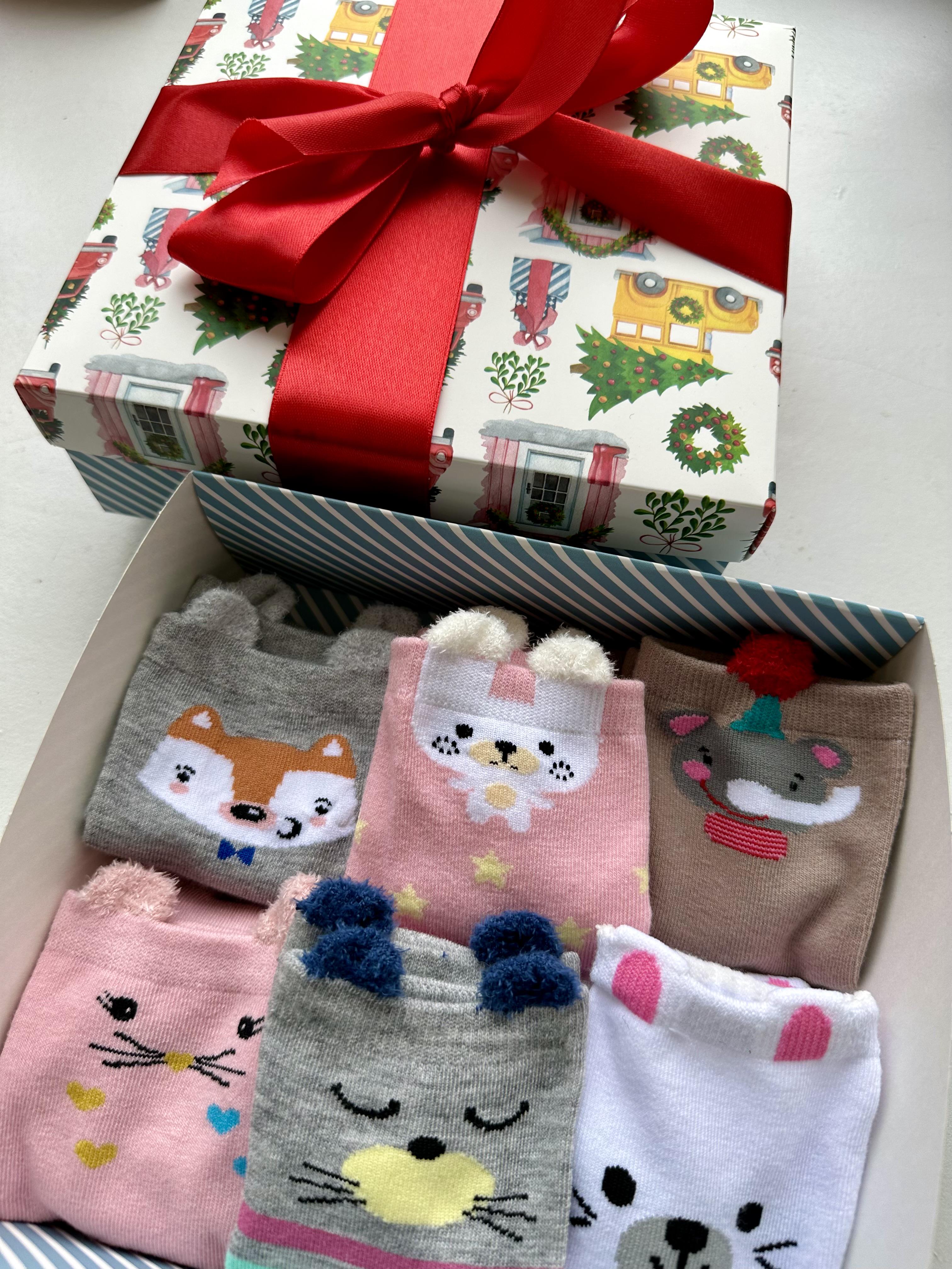 Набір новорічний дитячих шкарпеток (18-20) - фото 9