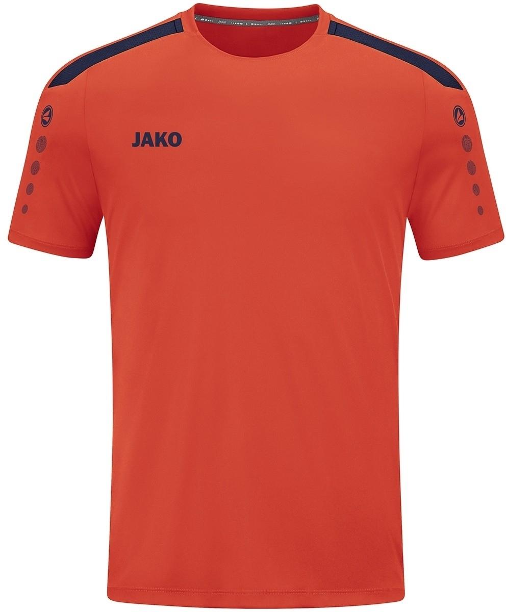 Футболка джерси Jako POWER S/S 4223-375 L Оранжевый/Темно-синий Футболка джерси Jako POWER S/S 4223-375 L Оранжевый/Темно-синий
