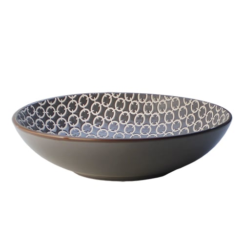 Миска суповая LOS’K Papercut 19,5 см Grey (L0440-3B-012-SP)