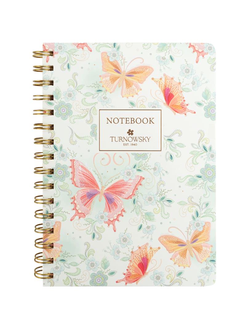 Блокнот Axent Turnowsky Nat Melody 1 тверда обкладинка на спіралі клітинка А5 80 арк. (8473-4-A-TR)