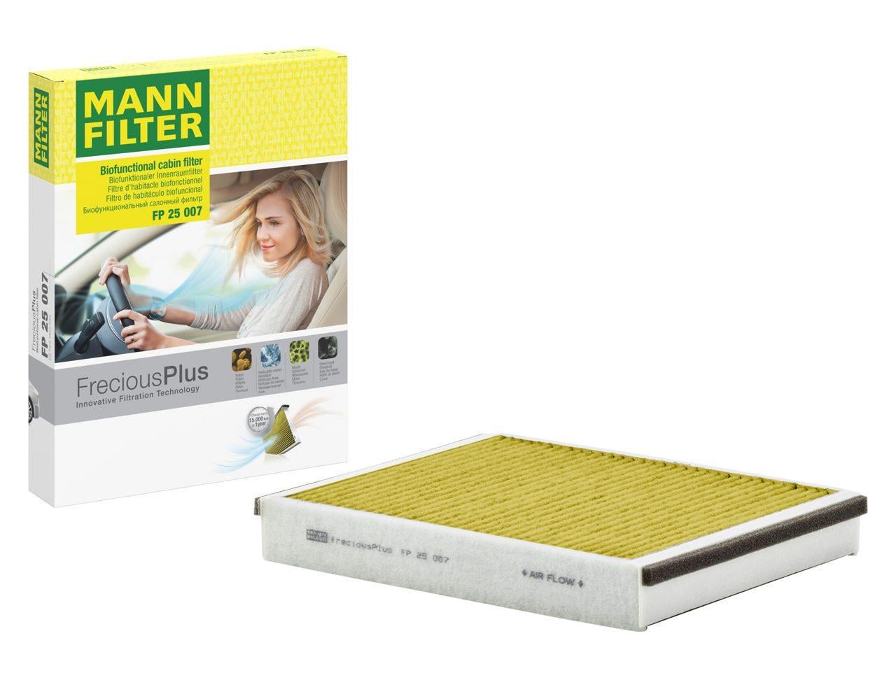 Фильтр салона воздушный Mann-Filter (FP25007) Фильтр салона воздушный Mann-Filter (FP25007)