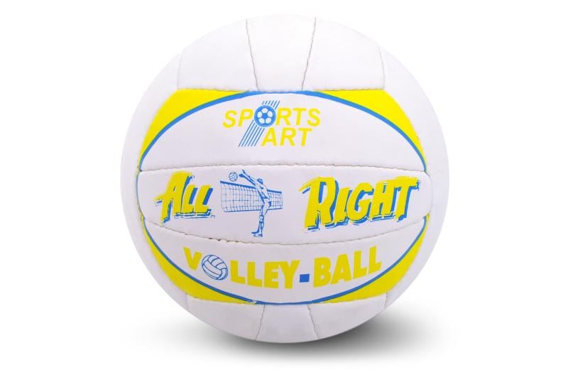 Мяч A-Toys ALL RIGHT волейбольный Белый/Желтый