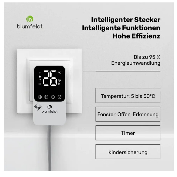 Инфракрасный обогреватель настенный RadiantSmart Smart 600 Вт 60x100 см Белый (10046418) - фото 6