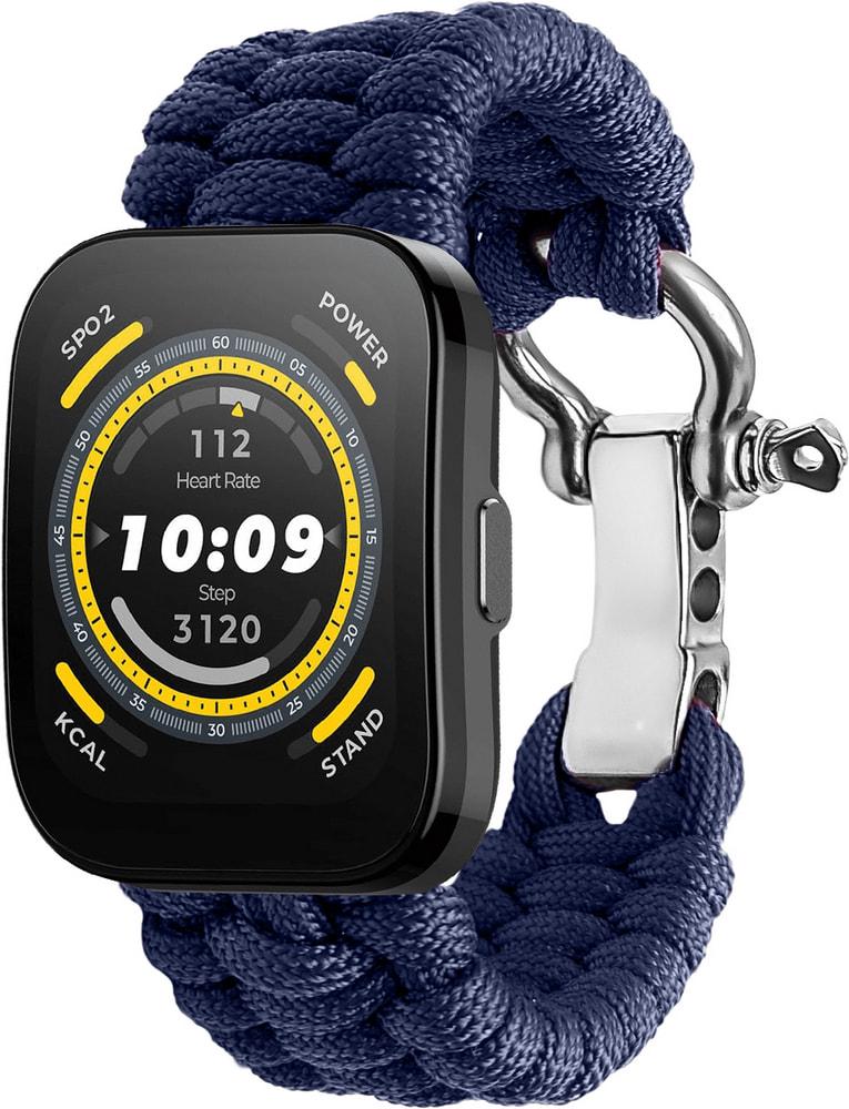 Ремешок из Паракорда Ruper для Amazfit Bip 5 Dark Blue (34439-5D)
