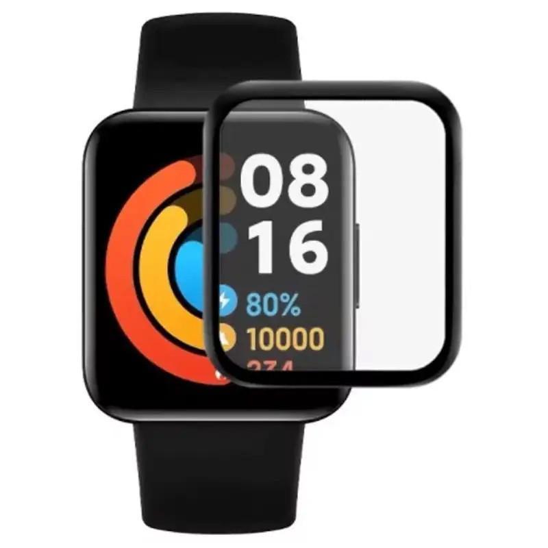 Плівка полімерна 3D full glue для Xiaomi Redmi Watch 3 Чорний (00000063649_1)