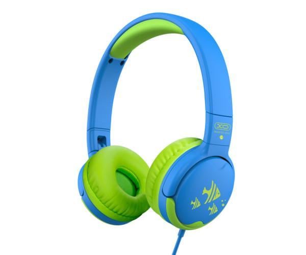 Наушники детские Xo EP47 Kids study headphones Blue/Green