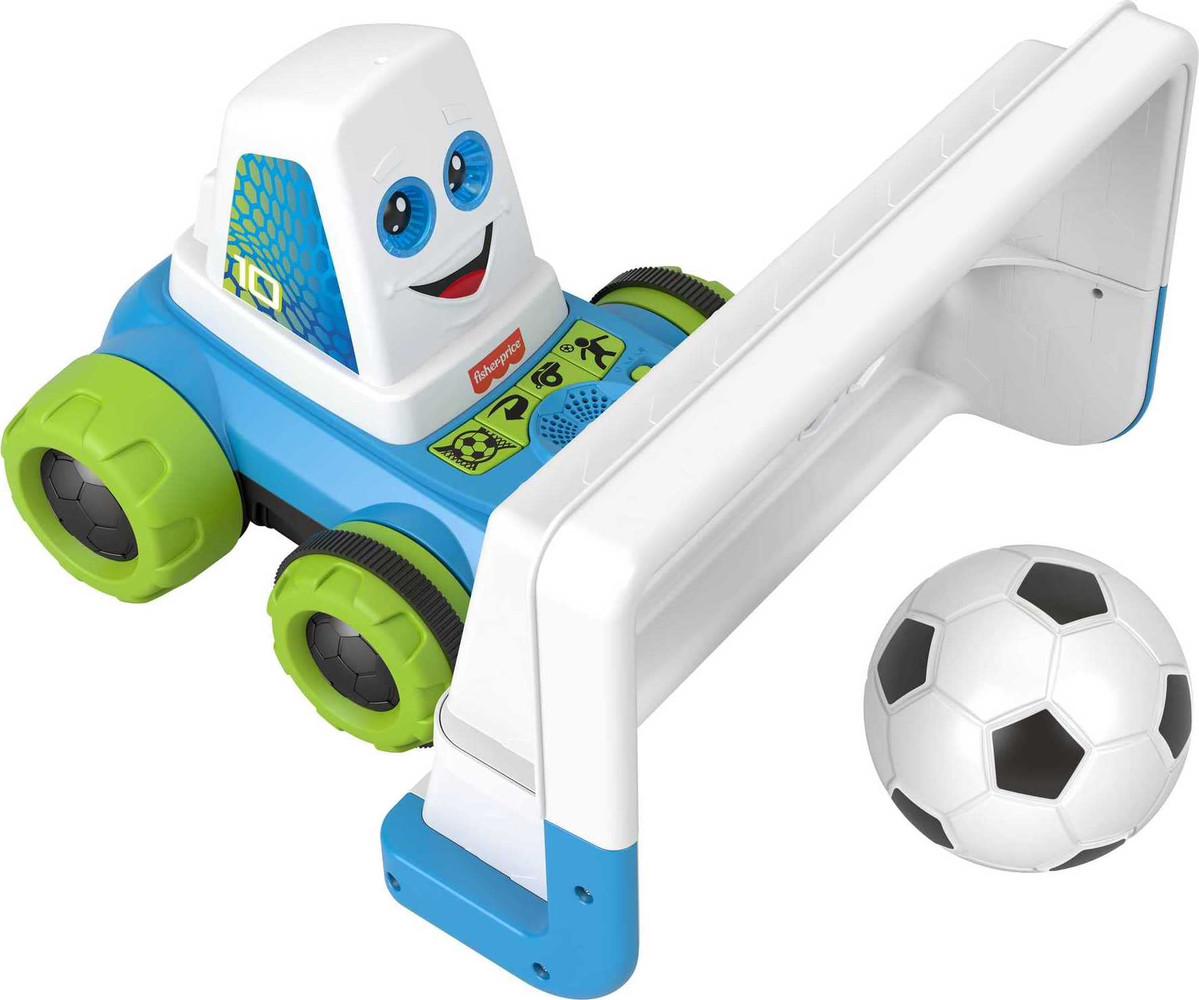 Игровой набор Ворота Fisher-Price Goaldozer Вратарь свет и звук