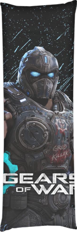 Подушка дакимакура Gears of War 17 60x180 см (14106877)