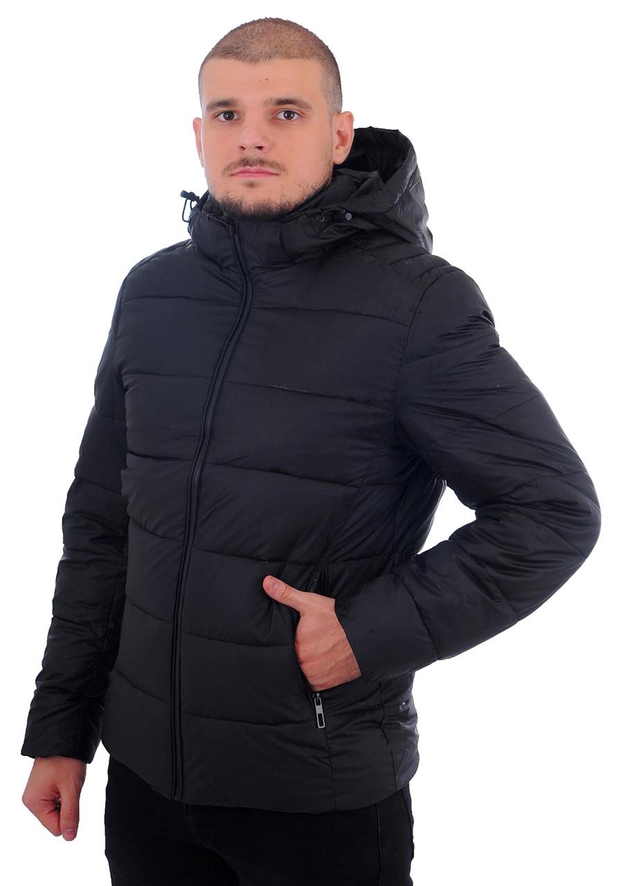 Куртка зимова чоловіча Kaifangelu 22-H6681 Чорний (22-H6681_43_50) - фото 3