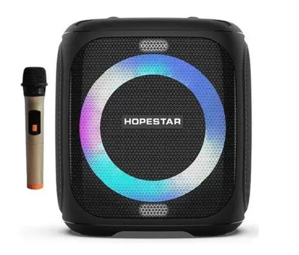 Портативна колонка Bluetooth HOPESTAR PARTY 100 50 Вт Чорний (21979702)