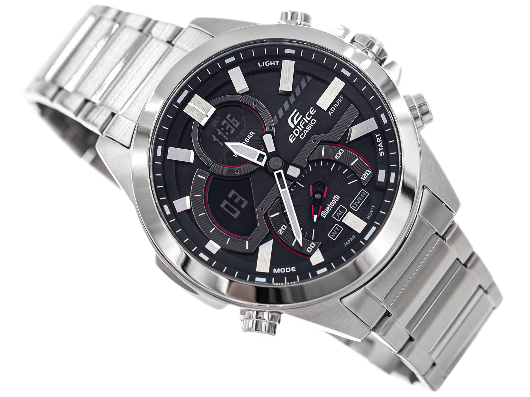 Часы Casio Edifice ECB-30D-1AEF (4839) - фото 6 Часы Casio Edifice ECB-30D-1AEF (4839) - фото 6