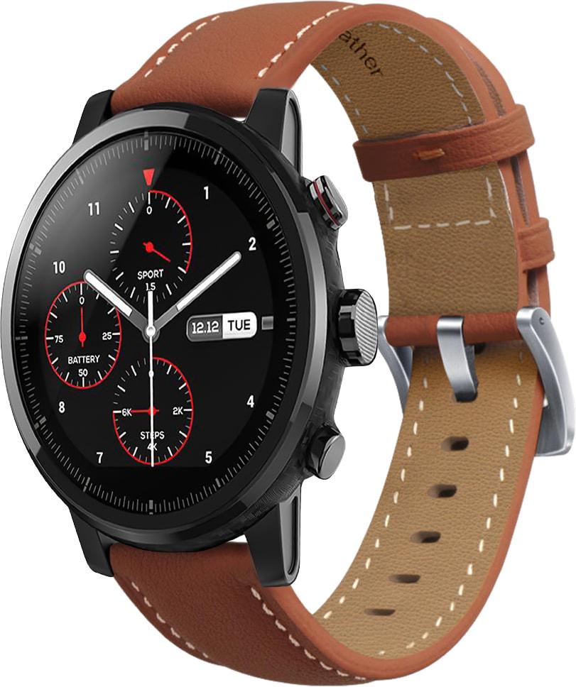 Ремешок кожаный Folsa для Amazfit Stratos Brown (31552-30)