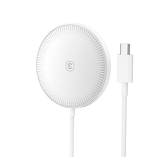 Зарядное устройство беспроводное Essager Qi Magnetic Charger ES-WC07 15W White Зарядное устройство беспроводное Essager Qi Magnetic Charger ES-WC07 15W White