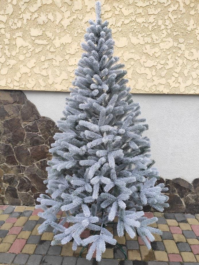 Штучна ялинка лита Буковельська засніжена з підставкою 2,50 м Зелений/Білий (NYT15287) - фото 9