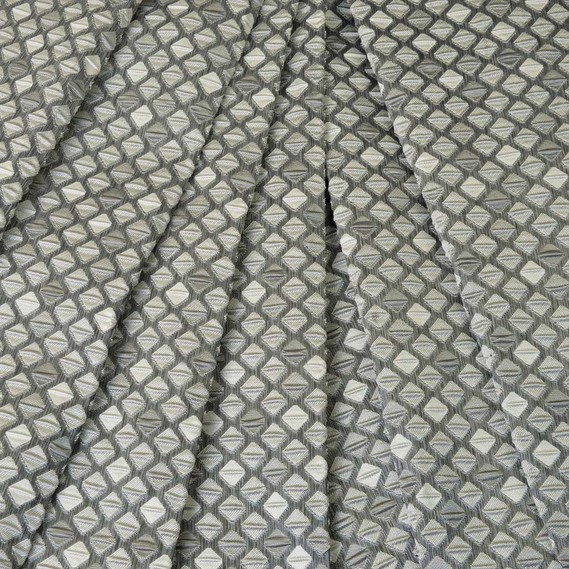 Ткань портьерная жаккардовая IDEIA Рубик V-14 3,0 м Серый (2200004151427)