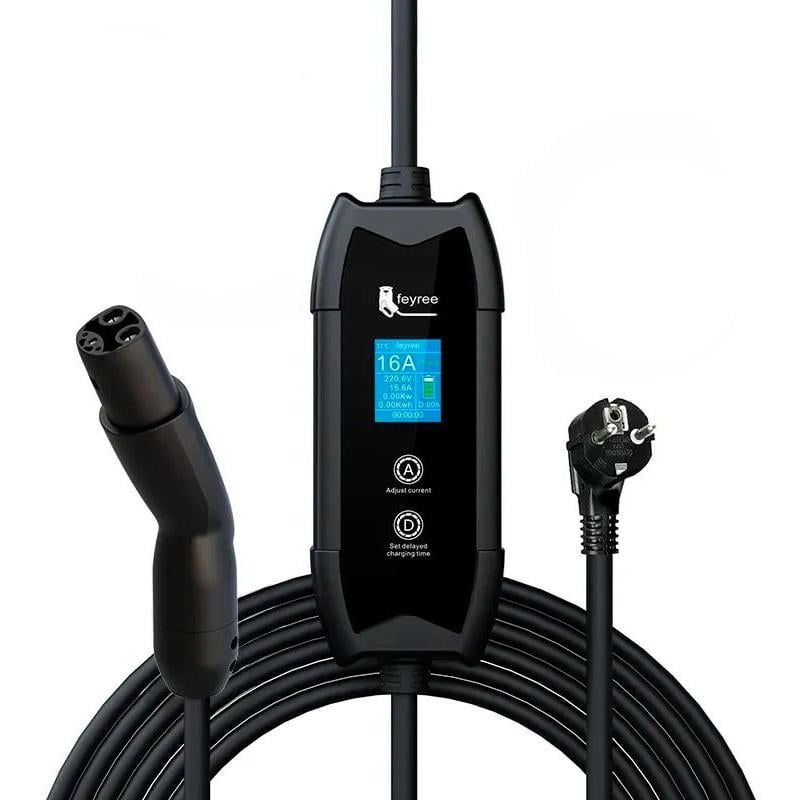 Зарядка для электромобиля Feyree для Tesla 3,5 кВт 16A (FY3.5-16-1PH-TS-F8-C5)
