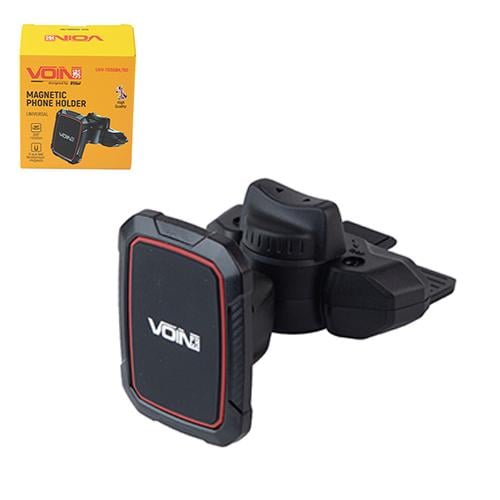 Держатель мобильного телефонавмашину магнитный Voin UHV-7006BK/RD в слот CD диска (UHV-7006BK/RD)