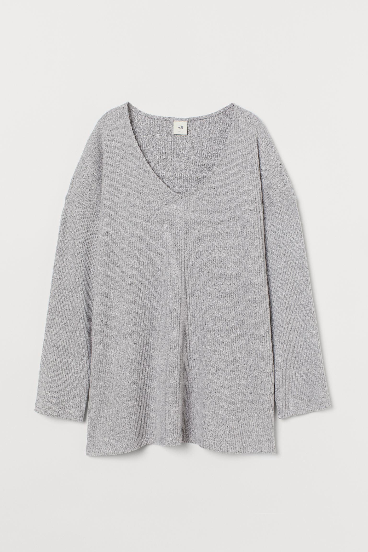 Джемпер H&M M Сірий (10079513752)