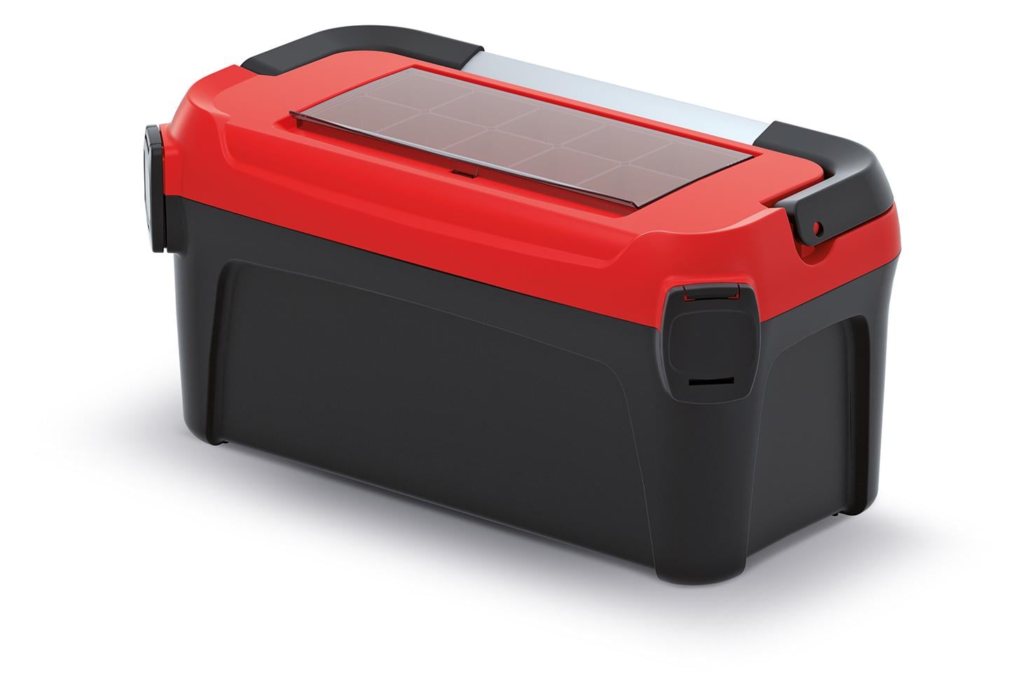 Ящик для инструмента Kistenberg Smart 20" 50х25,1х24,3 см Черный/Красный (KSMA50F)