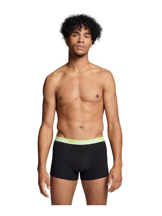 Труси-боксери Head BASIC BOXER 2P XL Світло-зелений/Чорний (701202741-019 XL) - фото 3