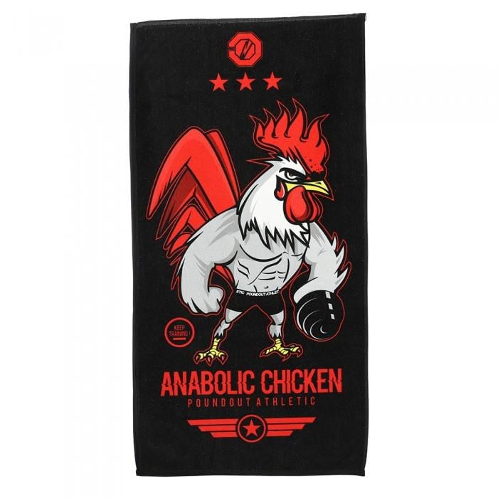 Рушник ANABOLIC CHICKEN Poundout Gear 35х70 см