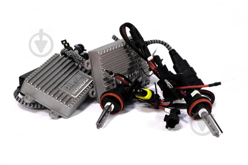 Комплект ксенона КВАНТ PRO H11 ceramic 6000К 24v с блоками AC