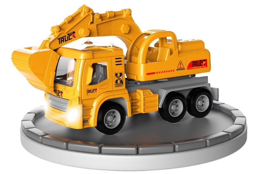 Игрушка DIY TOYS Экскаватор Pull-Back (6900068960848)