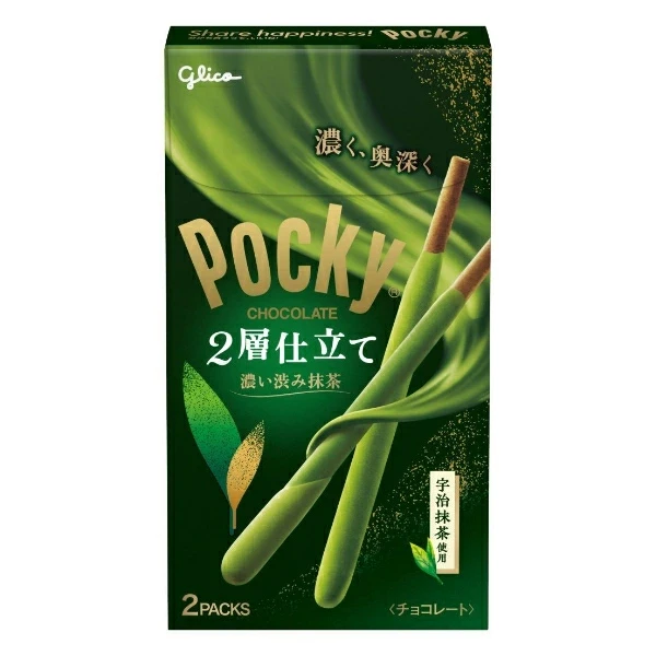 Матча классическая GLICO Pocky 2 уп. (3034948451)