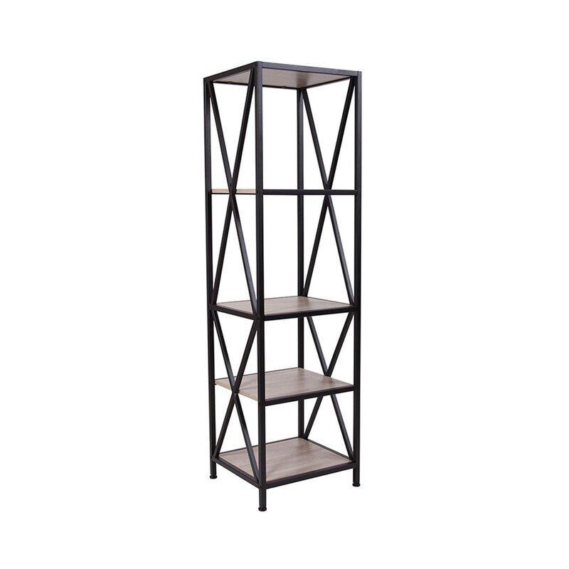 Стеллаж для хранения Loft NS-1883 1530x450x400 мм Черный (6156d5843edc877ba85899a7)