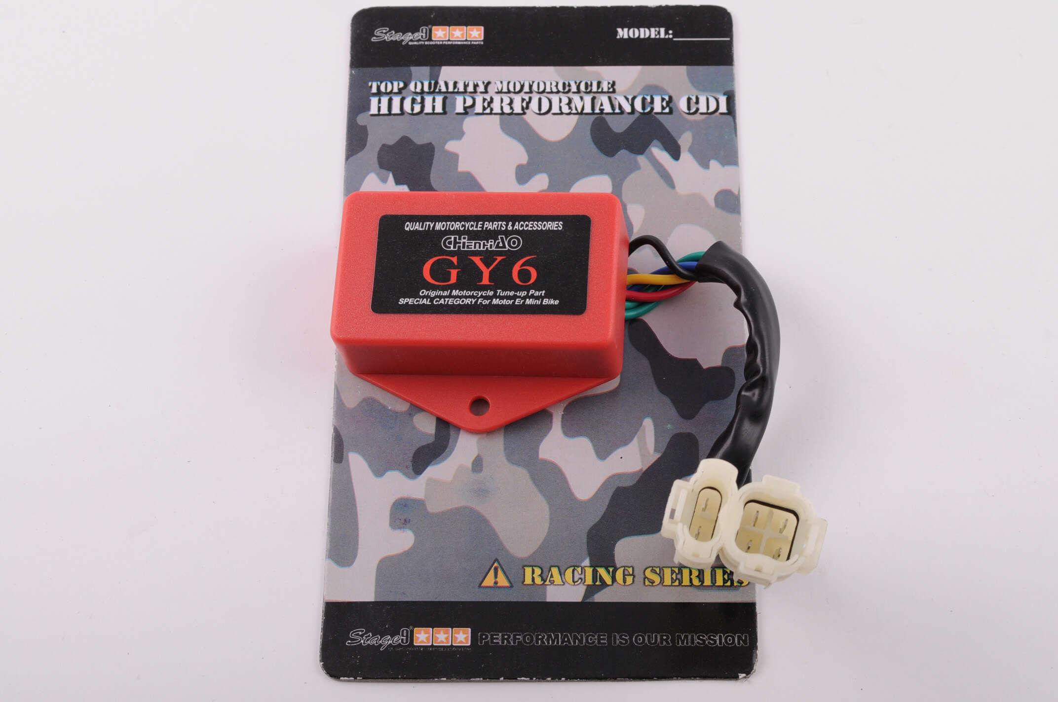 Коммутатор STAGE-9 для 4T GY6 50 Красный (K-1173)