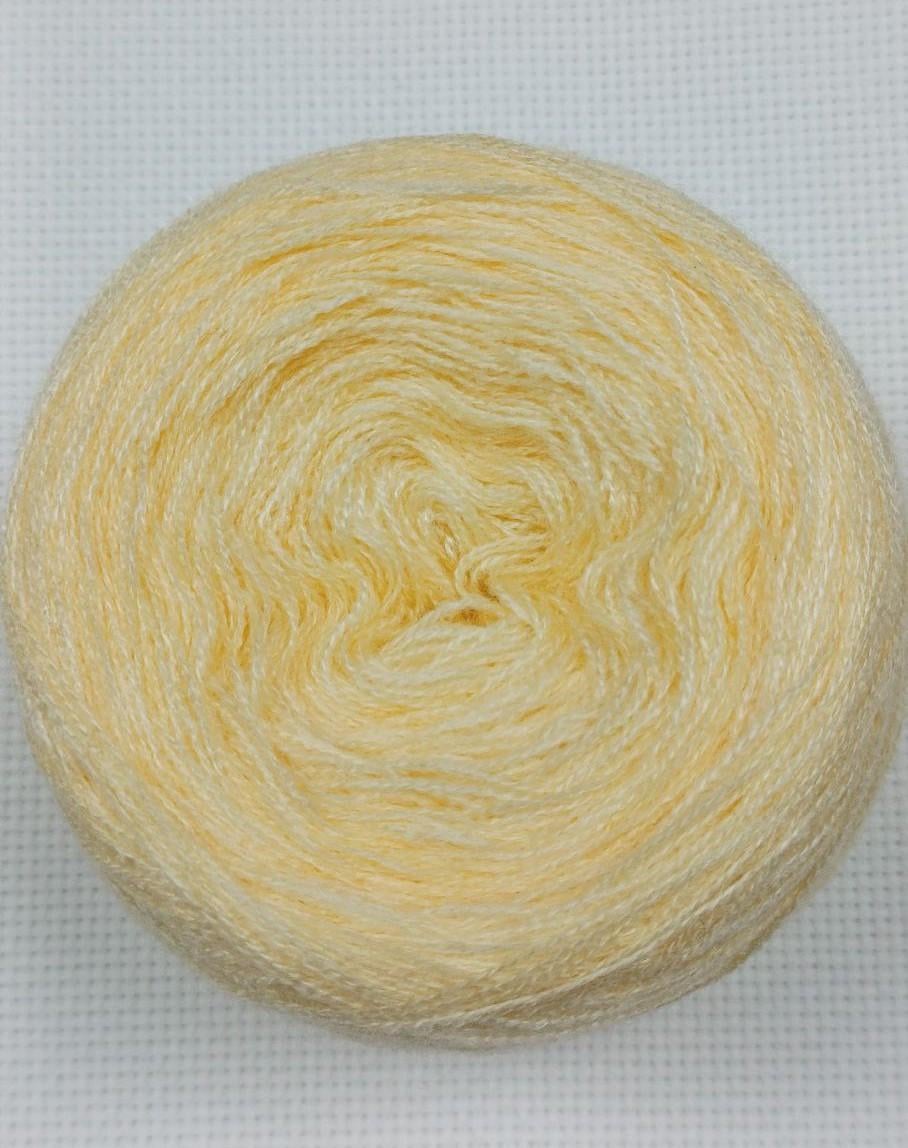 Нитки акриловые для вышивки 50 г Желтый 012 (1801)