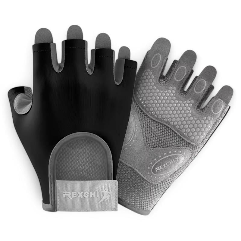 Перчатки для турника GDragon Sport без пальцев Черный (66_3_M_1)